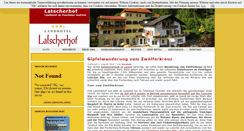 Desktop Screenshot of landhotel-suedtirol.net